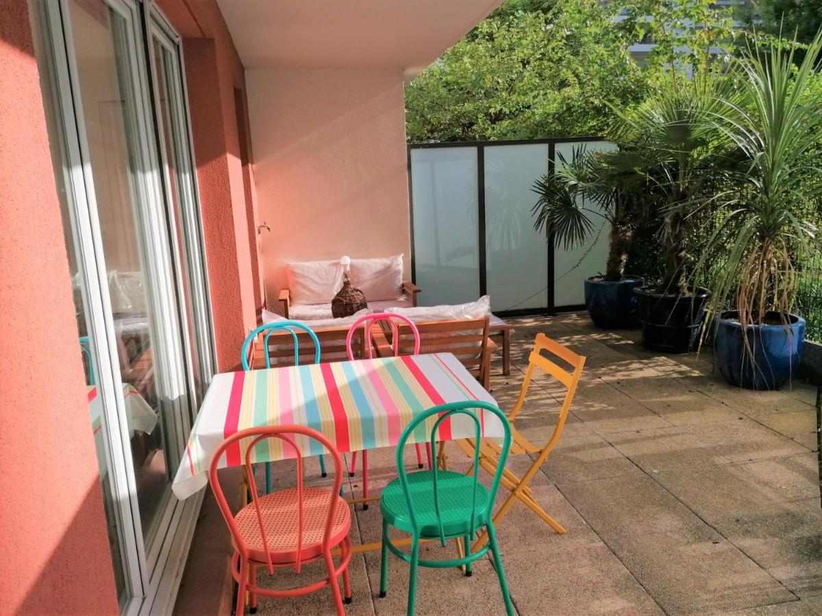 52M2,Terrace&Garage,Near Part Dieu Station,Lyon Congress Center,Parc Teted'Or Apartment Villeurbanne Exterior photo